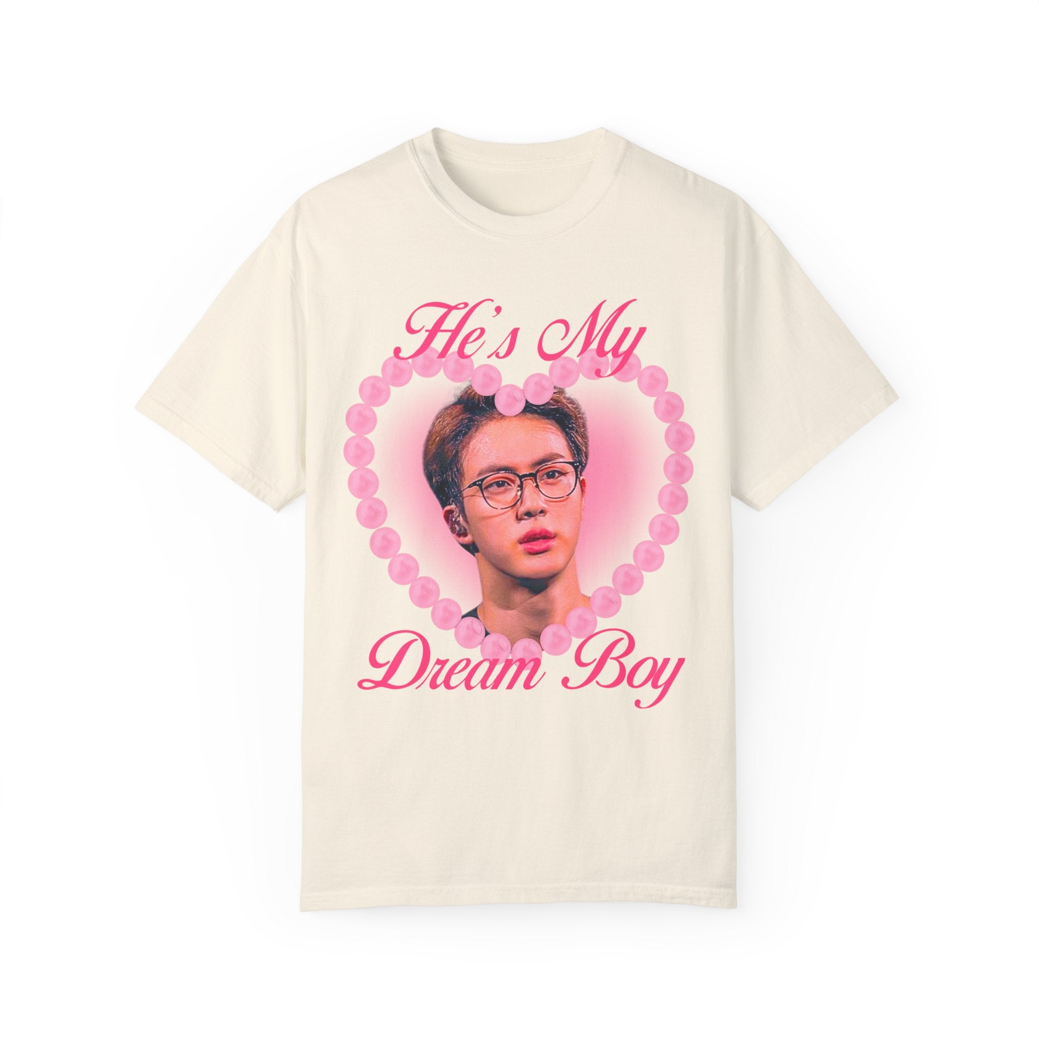 Kim Seokjin Ver 2 Dream Boy Unisex Garment-Dyed T-shirt