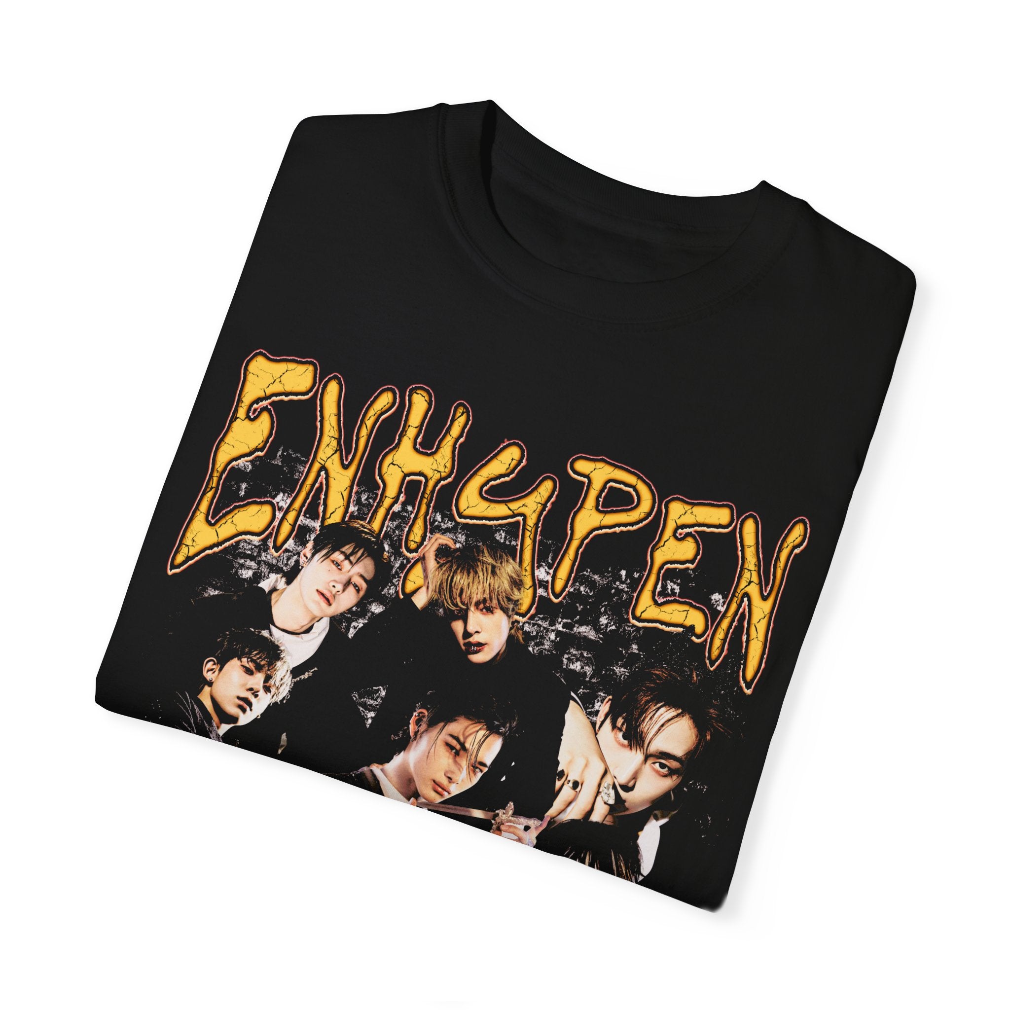 ENHYPEN Mini  Album Concept Photo Unisex Garment-Dyed T-shirt