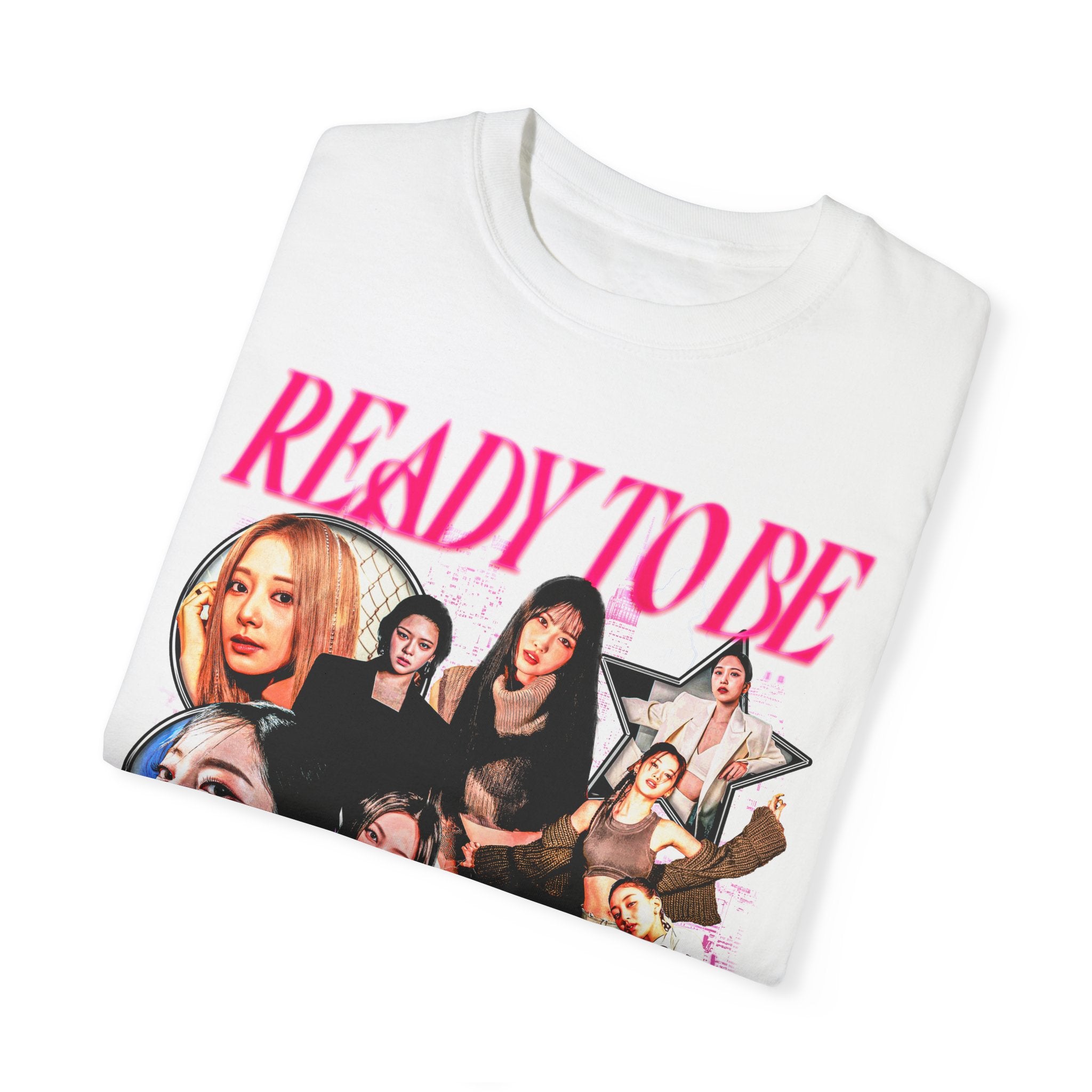TWICE READY TO BE Unisex Garment-Dyed T-shirt