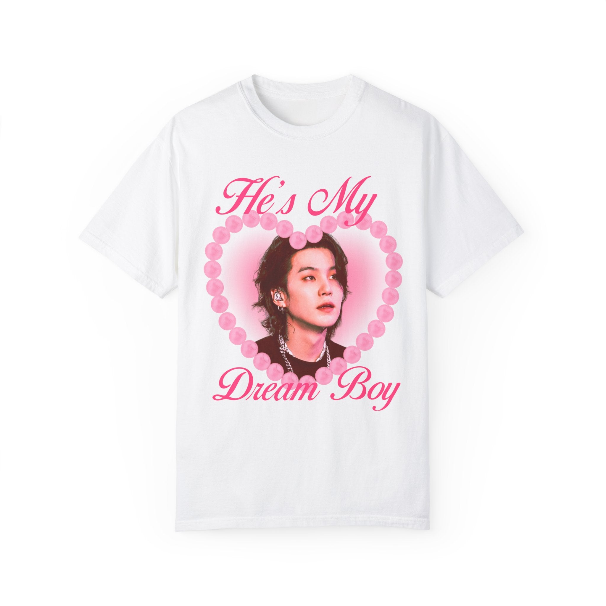 Yoongi Dream Boy Unisex Garment-Dyed T-shirt