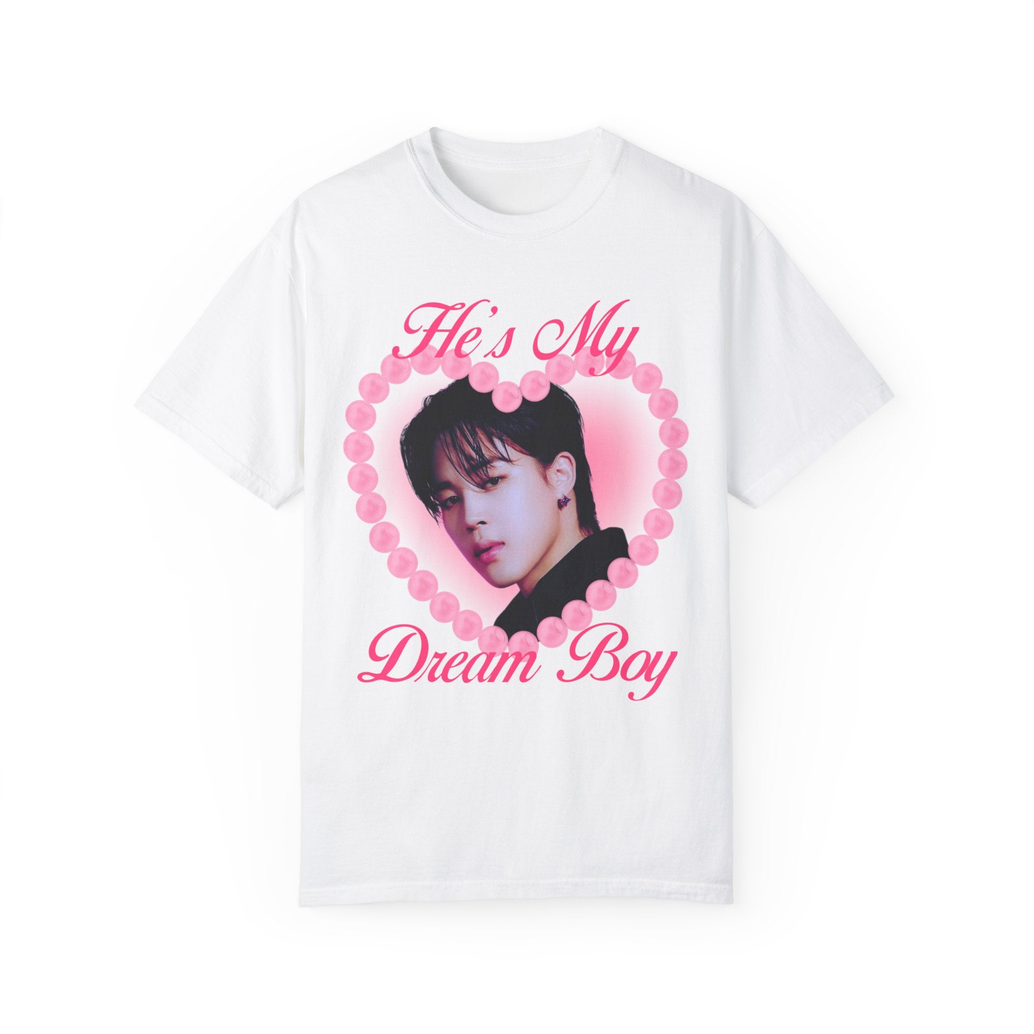 Jimin Dream Boy Unisex Garment-Dyed T-shirt