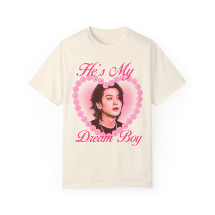 Yoongi Dream Boy Unisex Garment-Dyed T-shirt