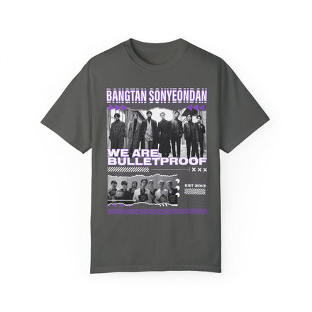 Bangtan Purple Unisex Garment-Dyed T-shirt