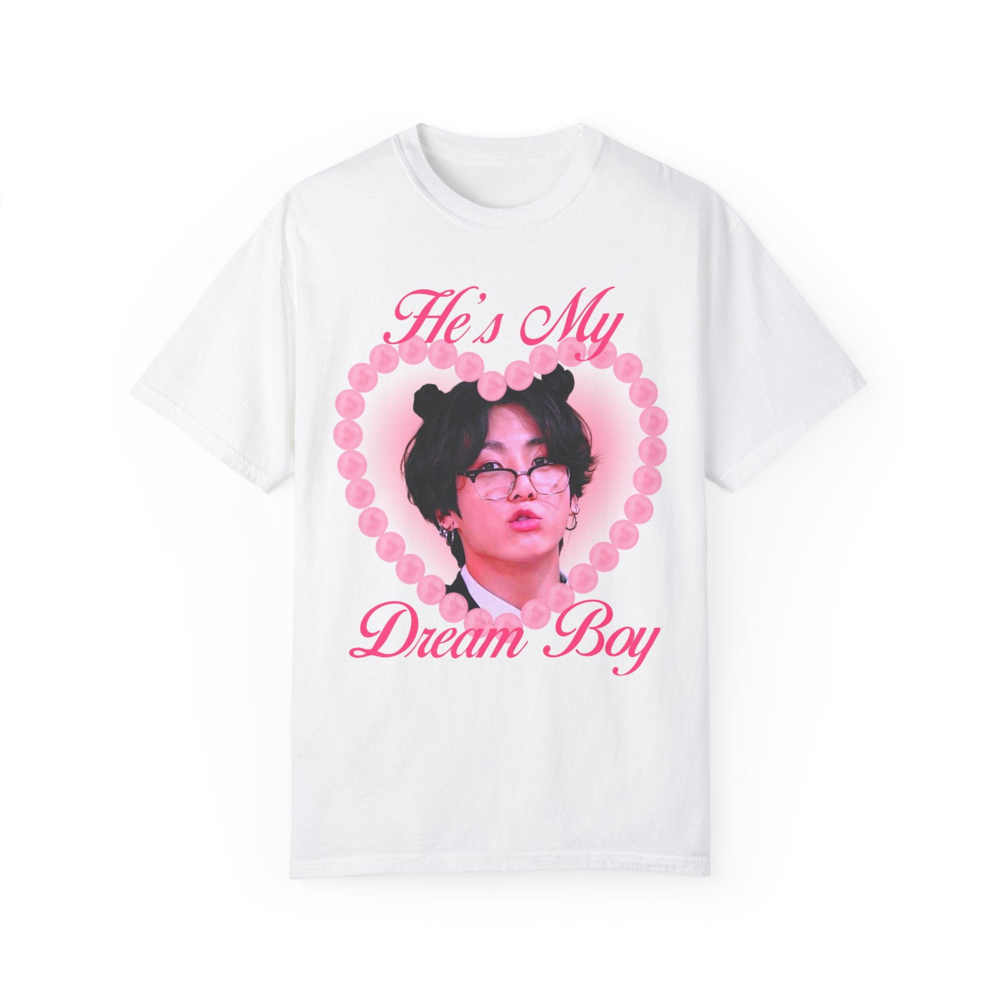 Jungkook Dream Boy Ver 2 Unisex Garment-Dyed T-shirt