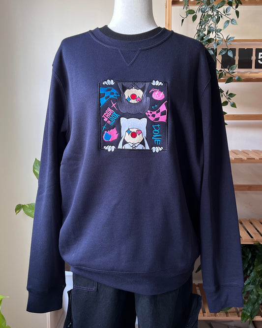 Jack In The Box 2.0 embroidered sweatshirt (Up to 4 weeks processing)